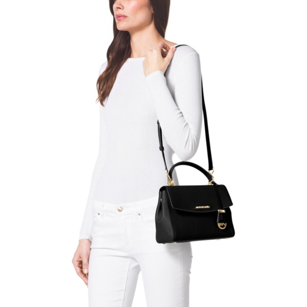 Michael Kors Ava Satchel Black